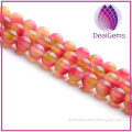 6mm round colorful jade beads gemstone loose beads
